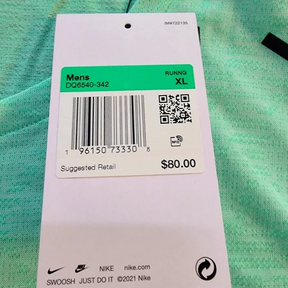 BRAND NEW Nike Dri-Fit Run Division Pinnacle Short-Sleeve Shirt Men's Size XL - Picture 7 of 7